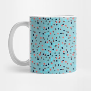 Dots - Mid Blue Mug